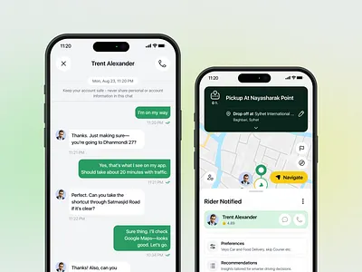 Veyo Driver App - Ride Flow Screens application automobile car delivery design driverapp driverplatform flow gps interface location logistics map mobileapp navigation pickup ridebooking app rider rideshare uiux