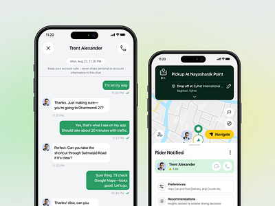 Veyo Driver App - Ride Flow Screens application automobile car delivery design driverapp driverplatform flow gps interface location logistics map mobileapp navigation pickup ridebooking app rider rideshare uiux