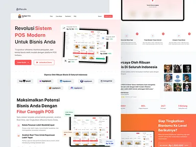 SatSet POS – Restaurant Point of Sale Website appdesign cleanui dashboarddesign design designinspiration modernui pos productdesign restaurantdashboard restaurantpos saasdesign uxdesign uxtrends webdesign