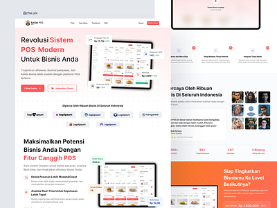 SatSet POS – Restaurant Point of Sale Website appdesign cleanui dashboarddesign design designinspiration modernui pos productdesign restaurantdashboard restaurantpos saasdesign uxdesign uxtrends webdesign