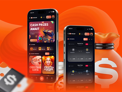Casino app - Sports Betting app app design application betting casino casino app casino app design casino app ui casino design casino interface casino mobile casino ui gambling gambling app gambling application gambling platform mobile app online casino sports betting ui
