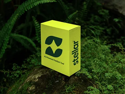 ✨ Stellar – AI-Powered Chatbot Branding aero aerodesign branddesign brandidentity branding chatbot logodesign productdesign sass sass product uiuxdesign visualidentity webapp webdesign