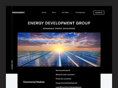 Solar Energy Website Design-Webyking renewableenergy solarenergy solarwebsite solarwebsitedesign sustainablewebdesign ui