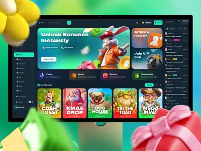POWER.BET - Online Casino betting casino casino app casino design casino interface casino ui casino website crypto gambling gambling website game interface gaming mobile casino online casino original casino ui user interface web web app website