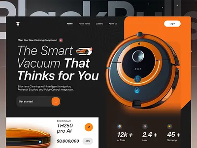 Home AI web ui design ai ai ui design clean ui home automation home ui minimal ui modern web product design smart home ui ui designer ux web web app web design web ui website website design