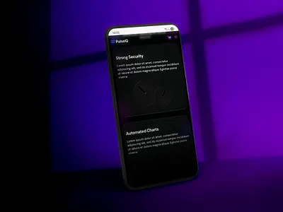 Mobile PulseIQ aitechnology dashboarddesign dataanalytics dataviz designsystem figmacommunity frontend mobileui productdesign pulseiq responsivedesign templatedesign uidesign uikit uxdesign web webdevelopment webflow zafre zafre media