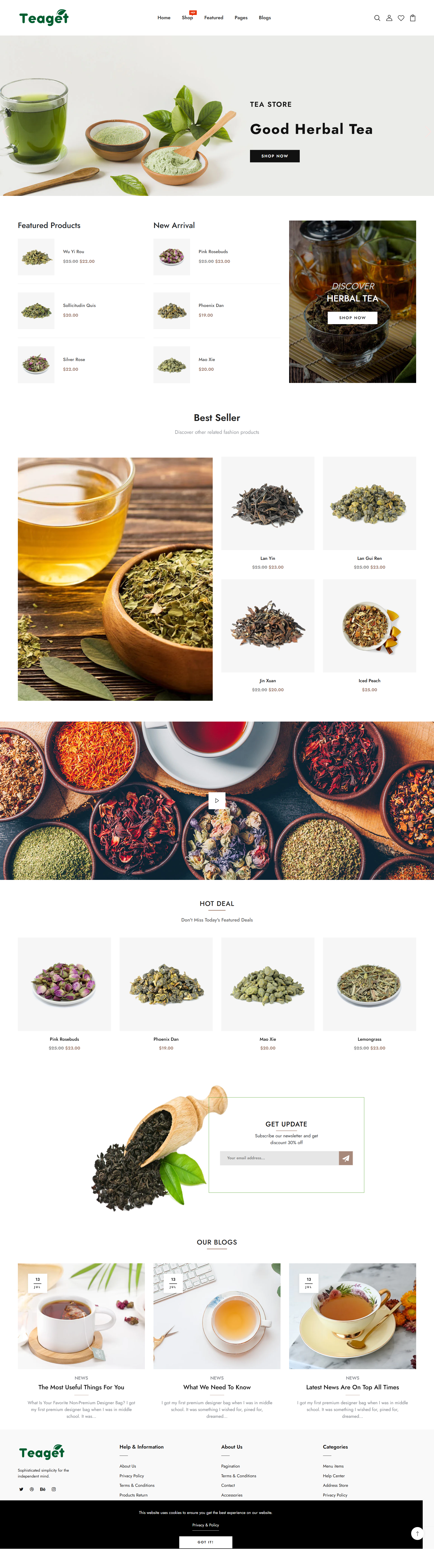 Shopify Tea Store animation branding design dropshipping dropshipping website design shopify shopify designer shopify developer shopify dropshipping shopify dropshipping store shopify theme tempalte tea shop tea store tea website design ui web content web designer web developer
