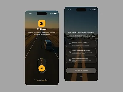 Modern Parcel & Ride Sharing App app cab card mobile order parcel pay ride ride sharing taxi taxi app taxi driver app uber