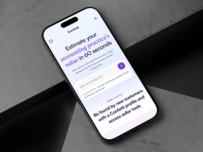 Confetti Marketplace — a website for buying & selling businesses ai integration ai powered app b2b businesses conversion dashboard design entrepreneurs intuitive marketplace navigation saas seamless sidebar ui ui design user experience ux website