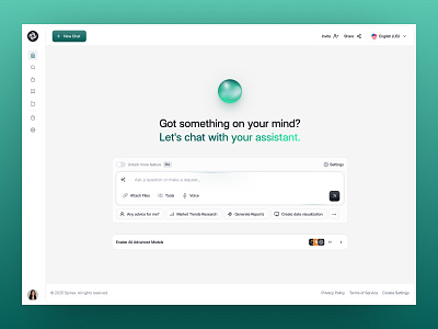 Spinex - AI Dashboard ai ai dashboard ai dashboard design chat dashboard dashboard design design figma spinex ui uidesign uiux uiux design ux uxdesign web web design website