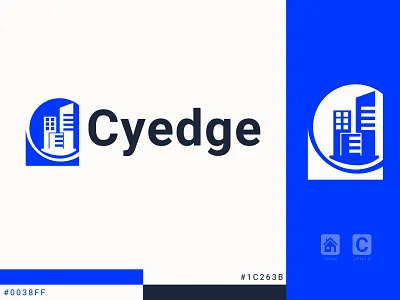 C letter Cyedge Real Estate Logo Design branding clean logo design custom logo design design graphic design illustration logo logo creation logo design logo ideas logo maker modern clean logo modern logo modern logo art modern logo design modern logo ideas modern logos professional logo real estate logo real etste