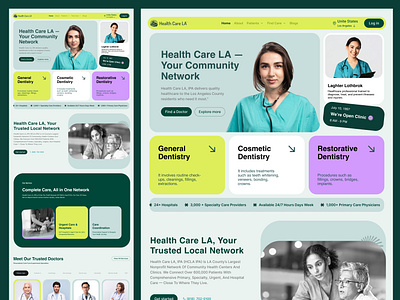 Healthcare Website UI Design b2b clean doctors health healthcare healthcareplatform landing page medical web medical website modern technology ui ui design ux web web design website website design