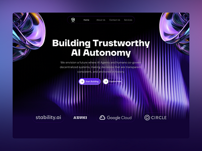 AI agent website landing page ai ai agent ai agents ai landing page ai saas ai startup ai web design awerd winning website modern 3d website next gen website uiux web3 website