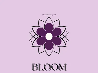 BLOOM – Modern Floral Logo Design 3d animation brand brandidentity branding design graphic design illustration logo motion graphics ui vector