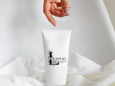 LUMIERE – Elegant Floral Logo Design 3d brand brandidentity branding design graphic design illustration logo ui vector