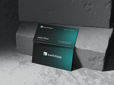 Switchlab - Business Card brand collaterals brand identity branding business card card clean design colateral design course design creative course education framer framer course graphic design logo design modern design stationary stationery switchlab ui course visual identity