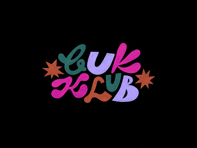 logo / buklub ⭐️ handdrawn illustration logo