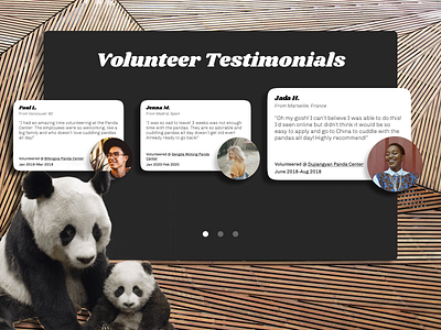 Daily UI #039 - Testimonials dailyui figma testimonials uidesign visualdesign