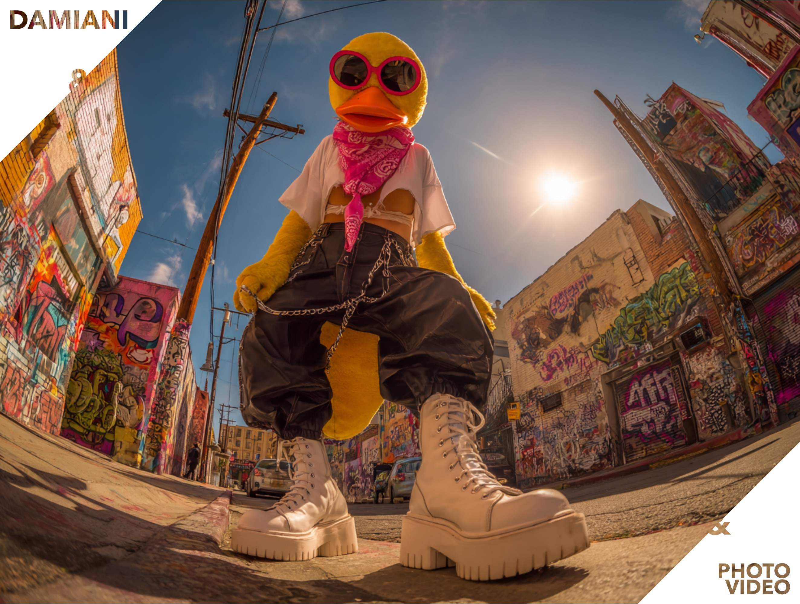 Damiani & Photo Video branding graphic design logo