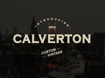 Calverton Font bold heavy branding british calverton font display retro font type graphic design hand drawn hipster bold lettering logo logotype motion graphics slab serif typeface typography vintage