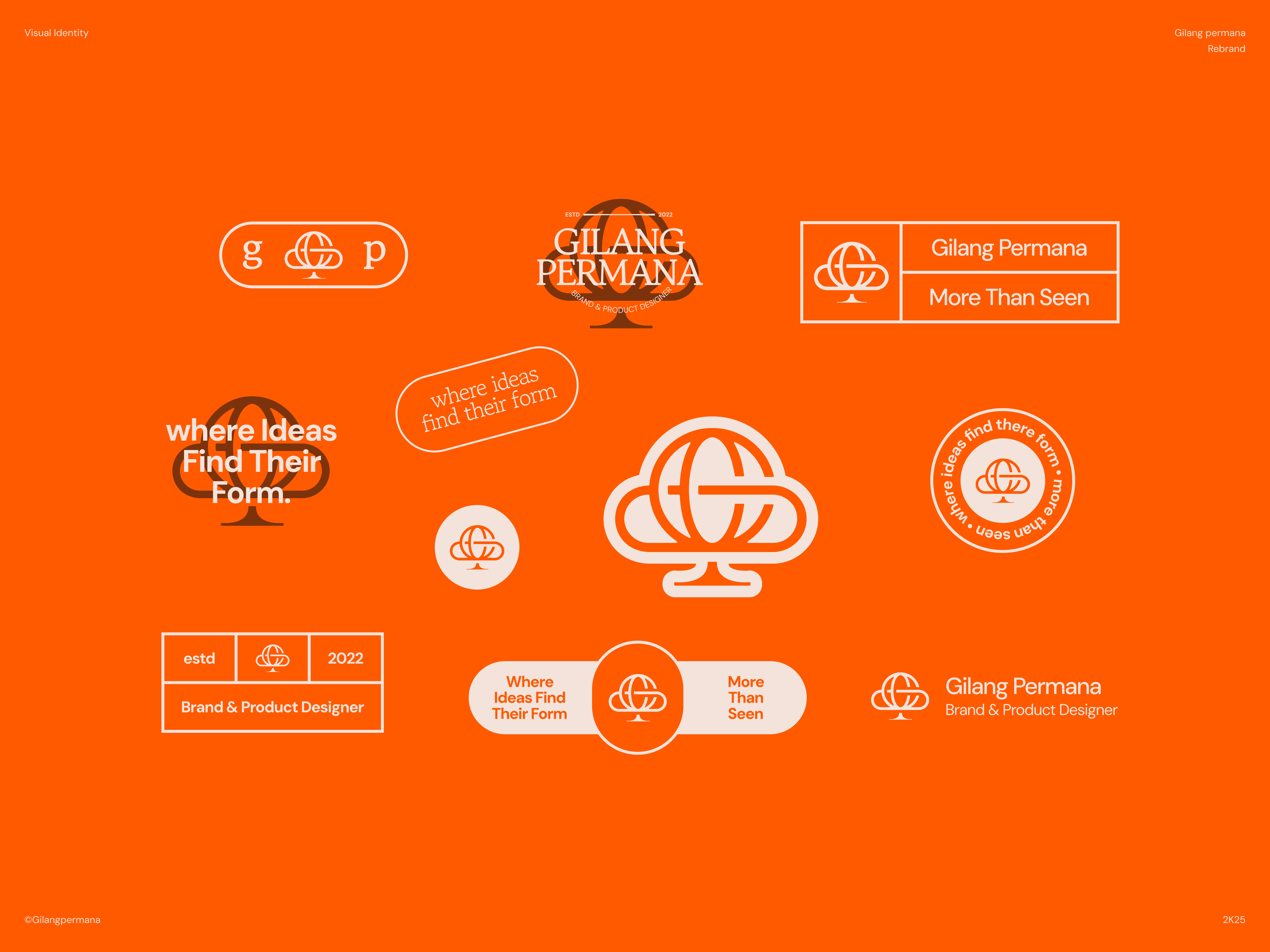 My New Visual Identity ✦ branding graphic design identity illustration logo logo design logo designer monogram vectior visual identity visual identity design