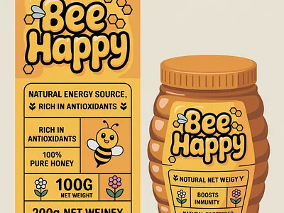 goldenhive_apiary product packaging sticker poster design mockup branding design graphic design ibconcept illustration logo mainadev mockup packaging poster product sticker ui vector