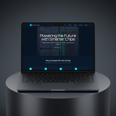 UX/UI Design for a Semiconductor company figma mobile application ui ux web application