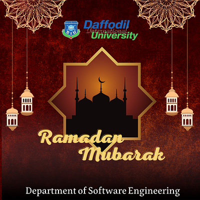 SWE Ramadan Mubarak poster - Canva branding design graphic design illustration