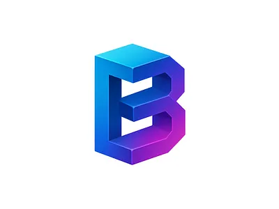 B Unused 3D Logo blockchain company logo blockchain network logo cloud computing firm logo crypto exchange logo crypto wallet logo digital agency logo finance company logo financial technology brand investment firm logo machine learning firm logo payment gateway logo saas platform logo software development logo tech startup logo web development company logo