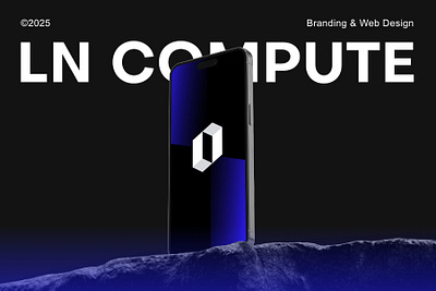 LN Compute: Bitcoin Mining Brand & Website Designed by Sumaart b2b design blockchain brand identity crypto uiux web design wordpress