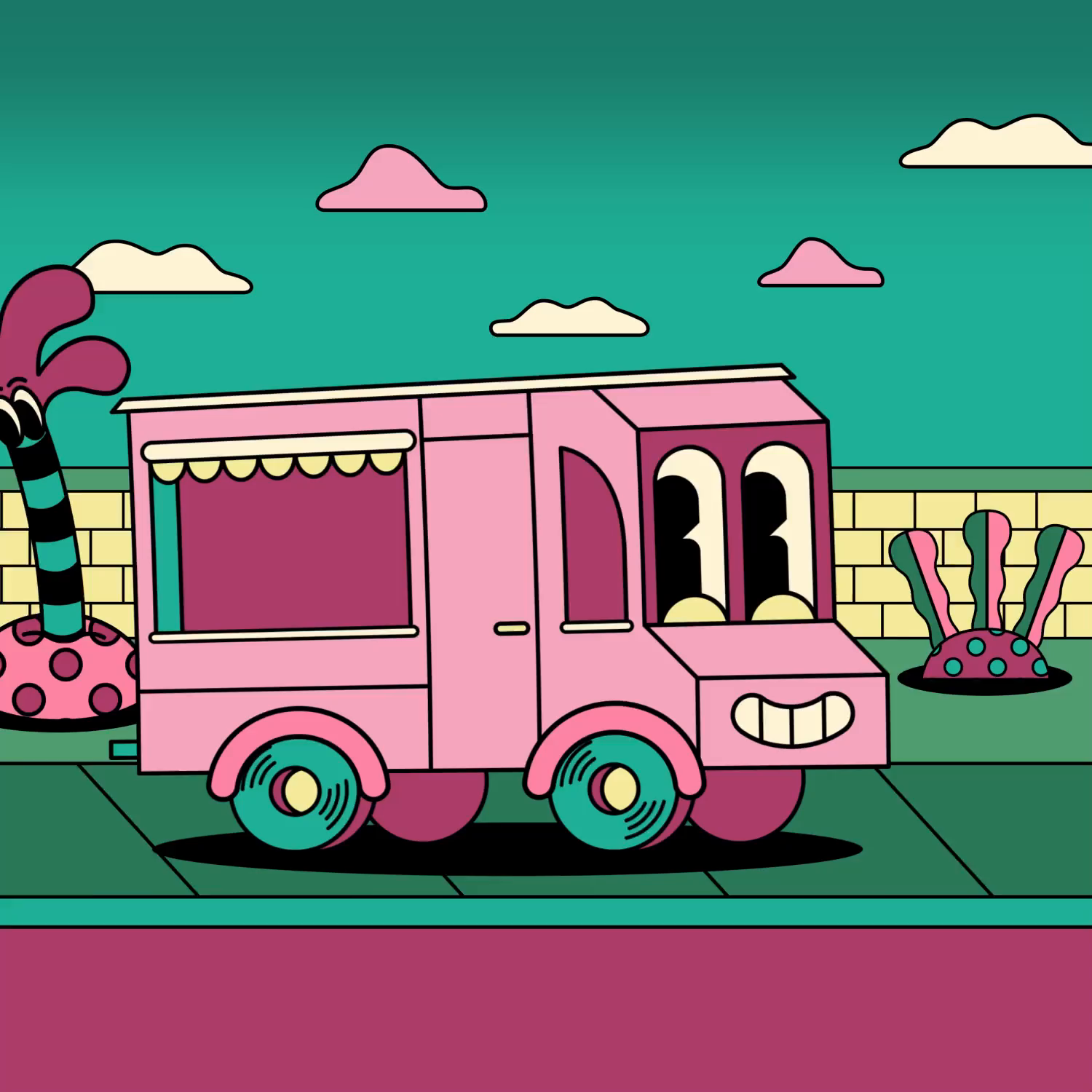 Example of Illustration In Motion