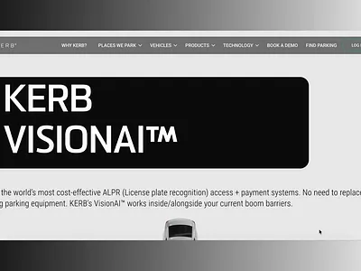 Scroll Website Animation For Transportation and Parking 2d animation animation branding figma graphic design interactive design scroll website transportation industry ui ux webflow