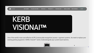 Scroll Website Animation For Transportation and Parking 2d animation animation branding figma graphic design interactive design scroll website transportation industry ui ux webflow