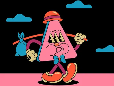 Yeye Weller Wanderer Animation after effects animation bucle loop moho walking