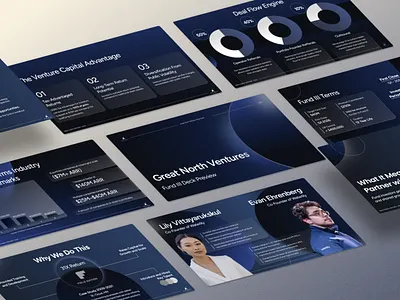 Venture Capital Fund Pitch Deck Design branding figma google slides graphic design pitch deck powerpoint presentation slides vc fund pitch deck vc pitch deck venture capital pitch deck