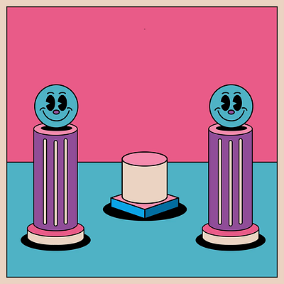 Yeye Weller Buttons after effects animation branding bucle character animation character design design illustration motion