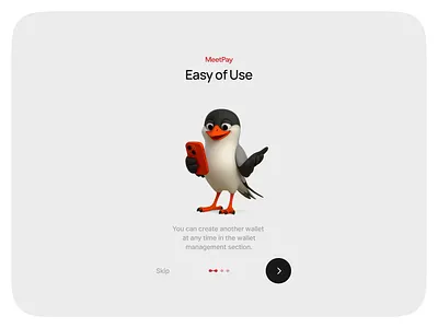 Generative character bird chatgpt crypto neirographneurographic symbol ui