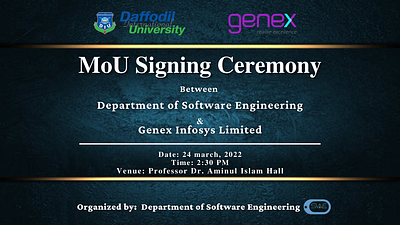 SWE & Genex Mou banner - Adobe branding design graphic design illustration