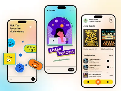 PodCast - Retro Theme app classicculturepodcast design flashbackfridayspodcast goldenagegrooves graphic design music oldschoolsounds podcast rememberwhenpodcast retro retrodesign retromusic retropopculture retrorebootpodcast throwbackthursdaysaudio trending ui ux vintagevibespodcast