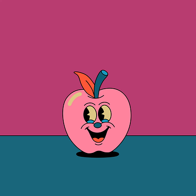 Yeye Weller Apples after effects animation bucle character animation character design design illustration motion