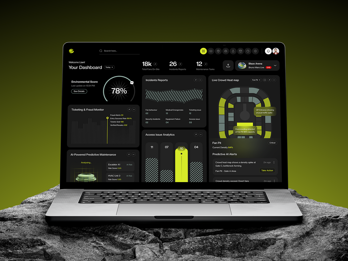 Venue & Stadium Management Platform