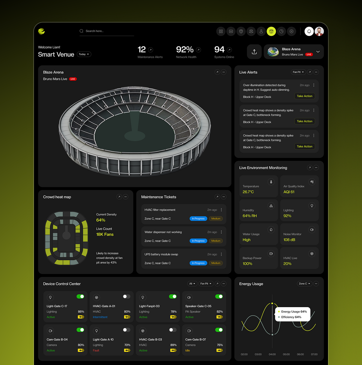 Venue & Stadium Management Platform Image 5