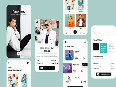 E-Commerce Fashion App Design clothes ecommerce app fashion app fashion ecommerce fashion mobile life style minimal mobile app online shoping online store app shopping stylish trending user onboarding