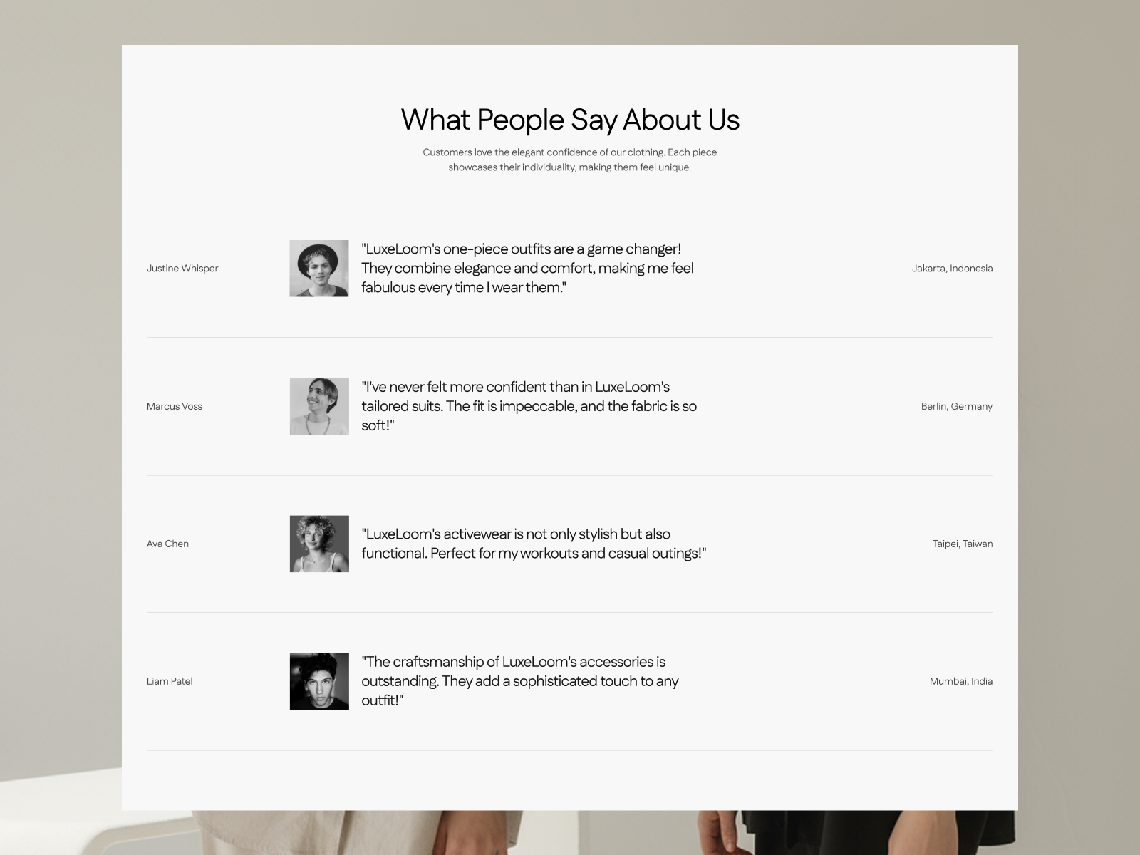 Example of Complete Website Design Package