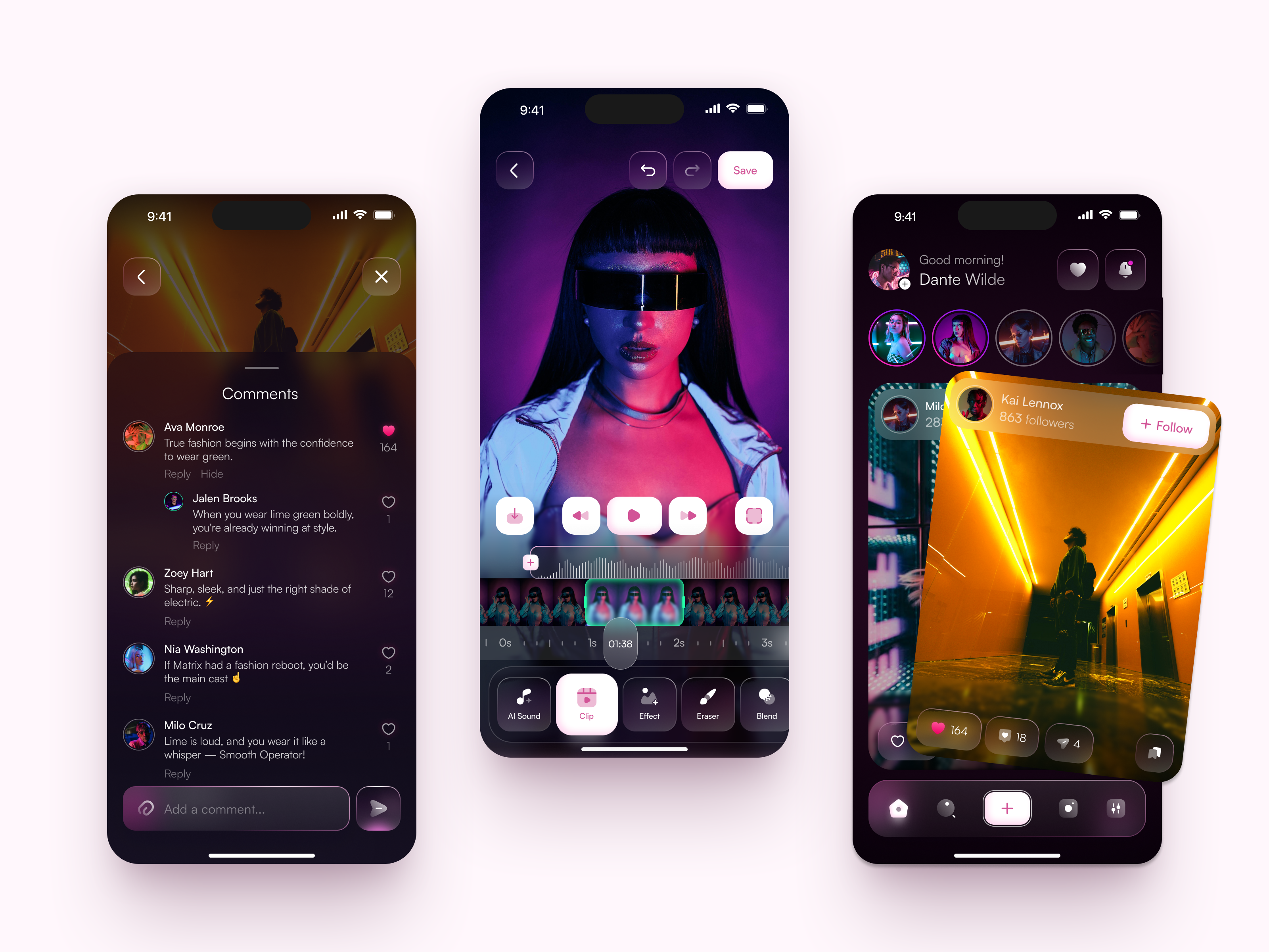 Mobile, Product Design for Content Creation app design application application design design interface ios app ios app design mobile mobile app mobile app design product service startup ui uiux ux