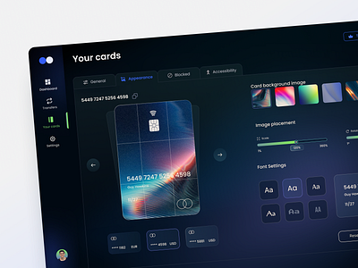 Dashboard for Finance design interface product service startup ui ux web website