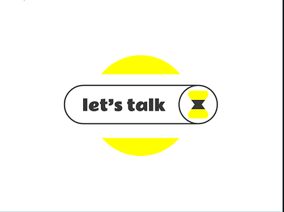 Let's Talk | Button Exploration 2d animation asim button das design flat illustration lets lets talk motion graphics talk