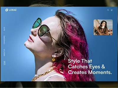 E-commerce Website Design Ui creativedesign e commerce fashion landing page modern design ui uiux ux website