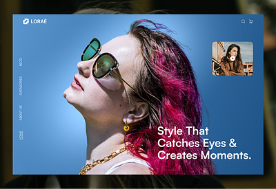 E-commerce Website Design Ui creativedesign e commerce fashion landing page modern design ui uiux ux website