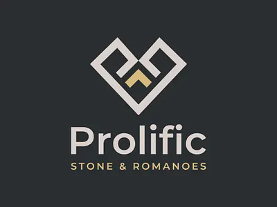 P+Stone_logo brandiderntity branding brandmark companylogo design graphic design illustrator logo p letter logo stone logo